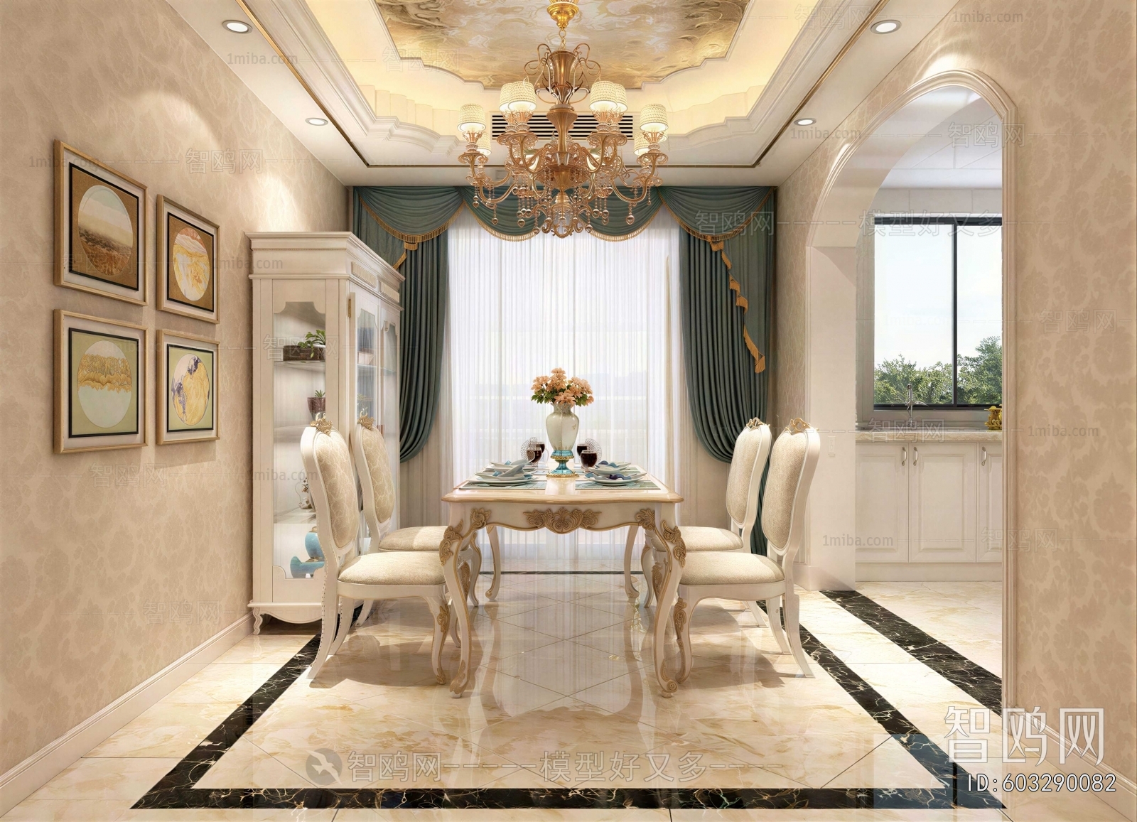 European Style Dining Room