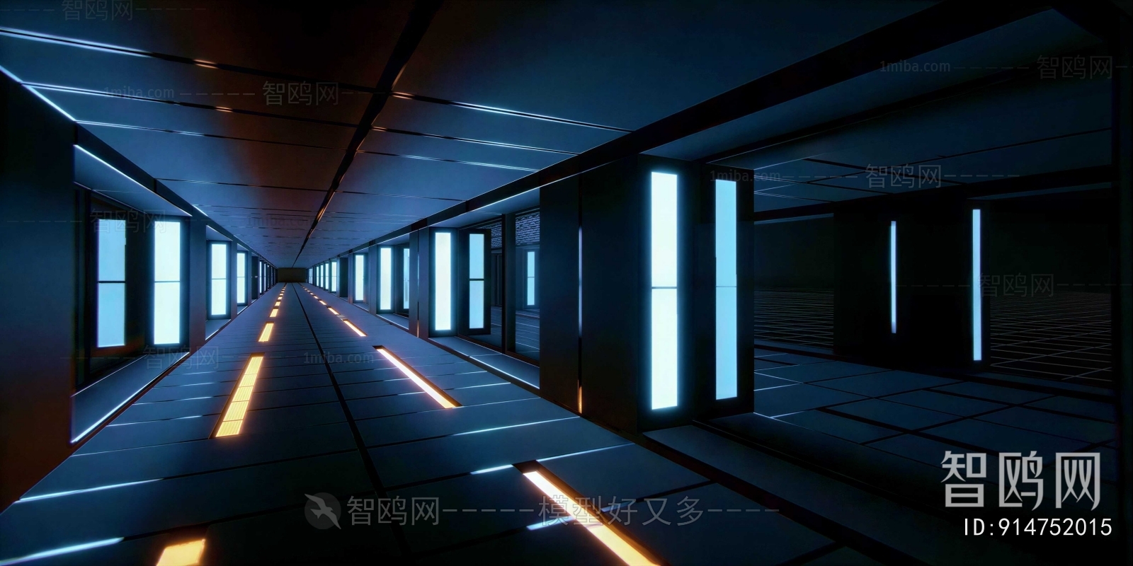 Modern Corridor Elevator Hall