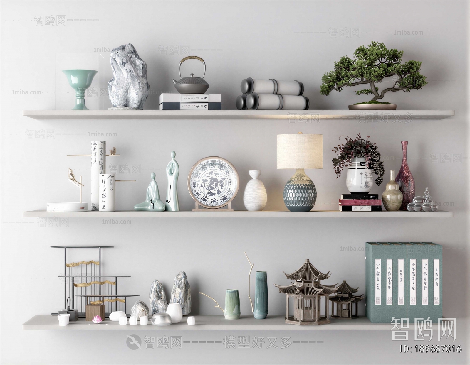 New Chinese Style Decorative Set