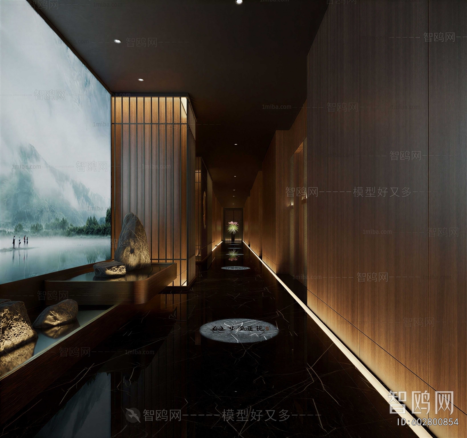 New Chinese Style Corridor