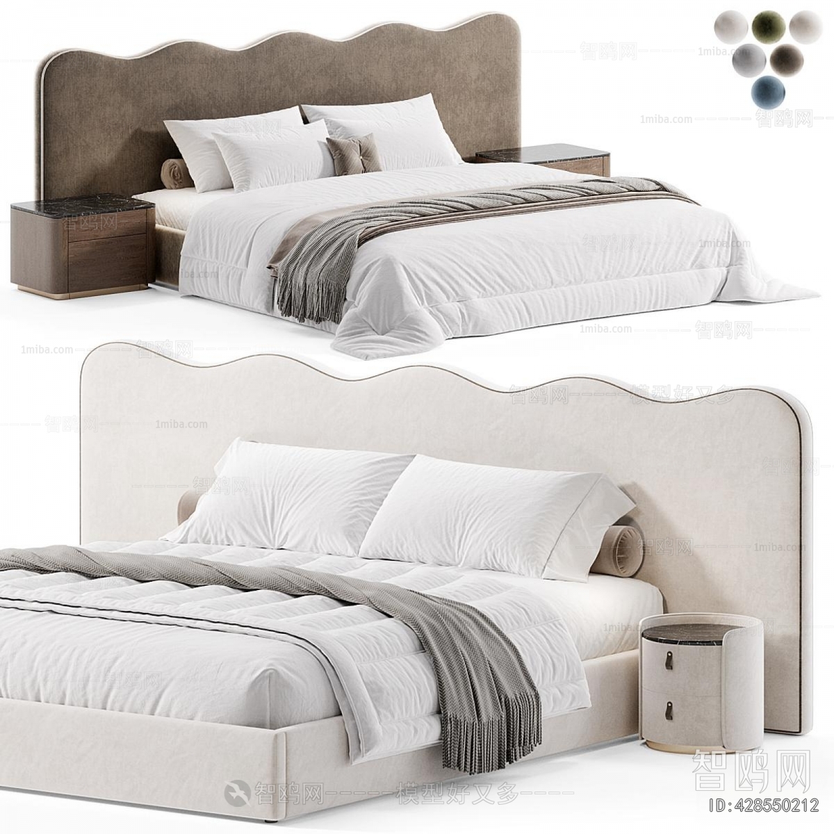 Modern Double Bed