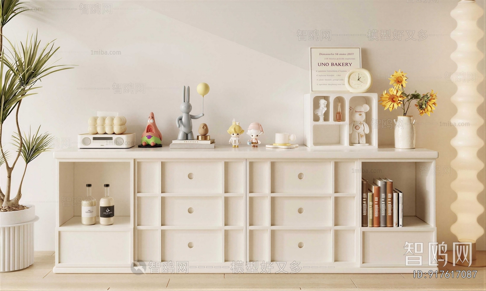 French Style Decorative Cabinet