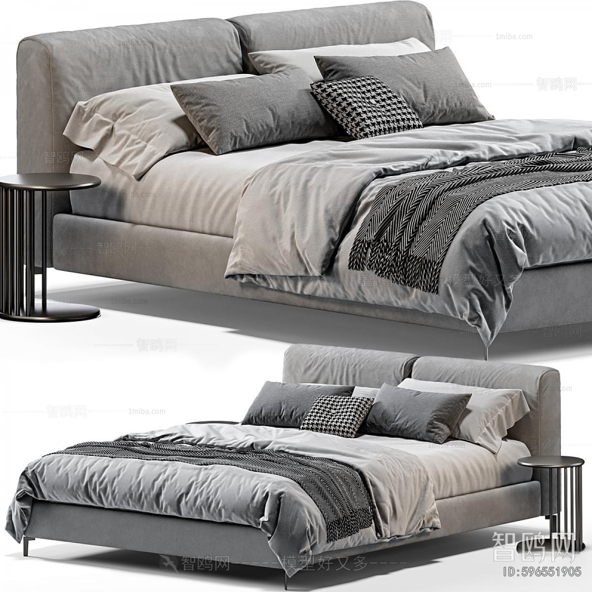 Modern Double Bed