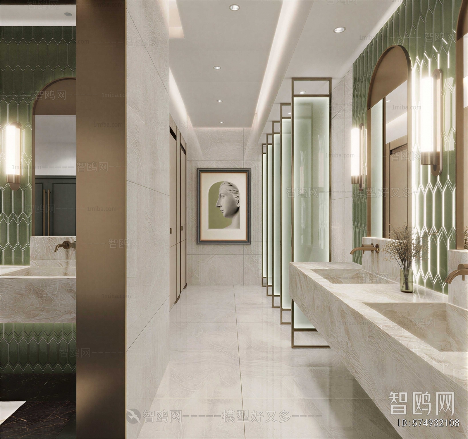 Modern Public Toilet