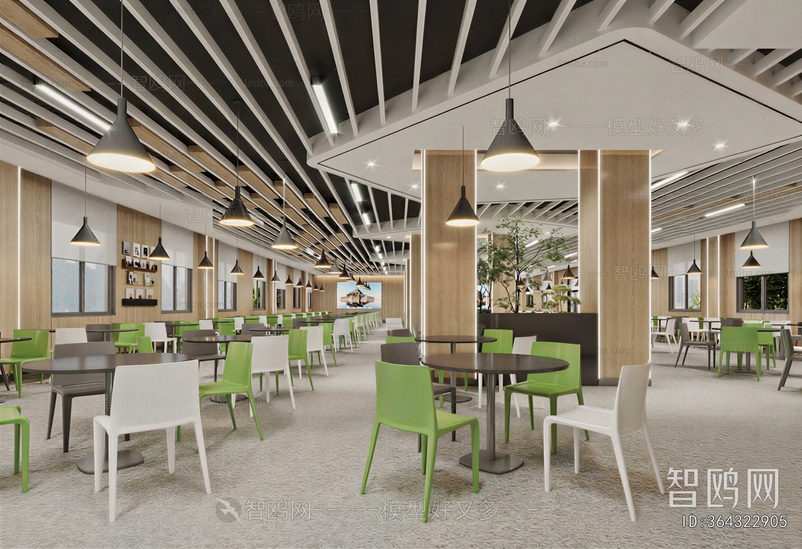 Modern Office Canteen