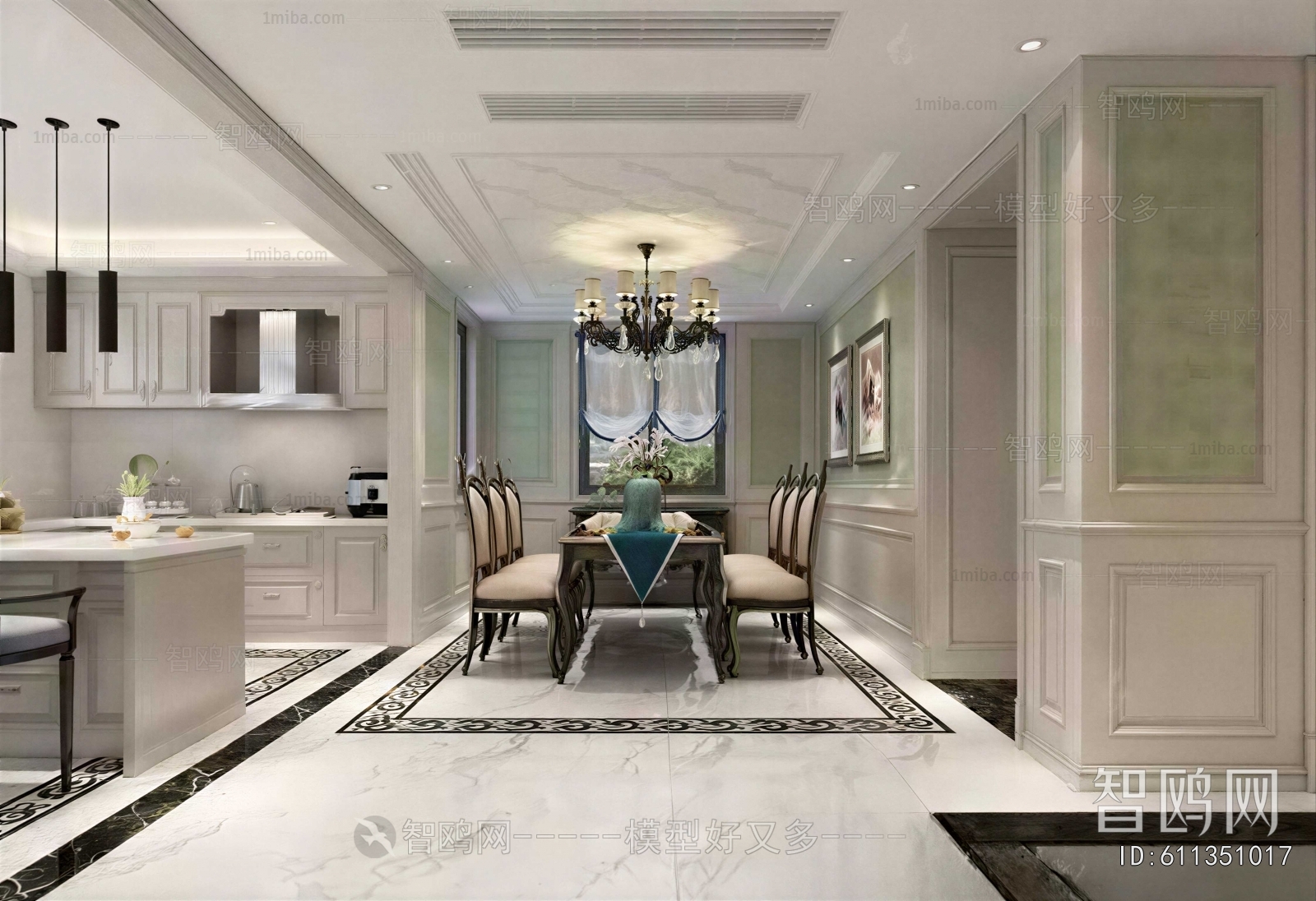 European Style Dining Room