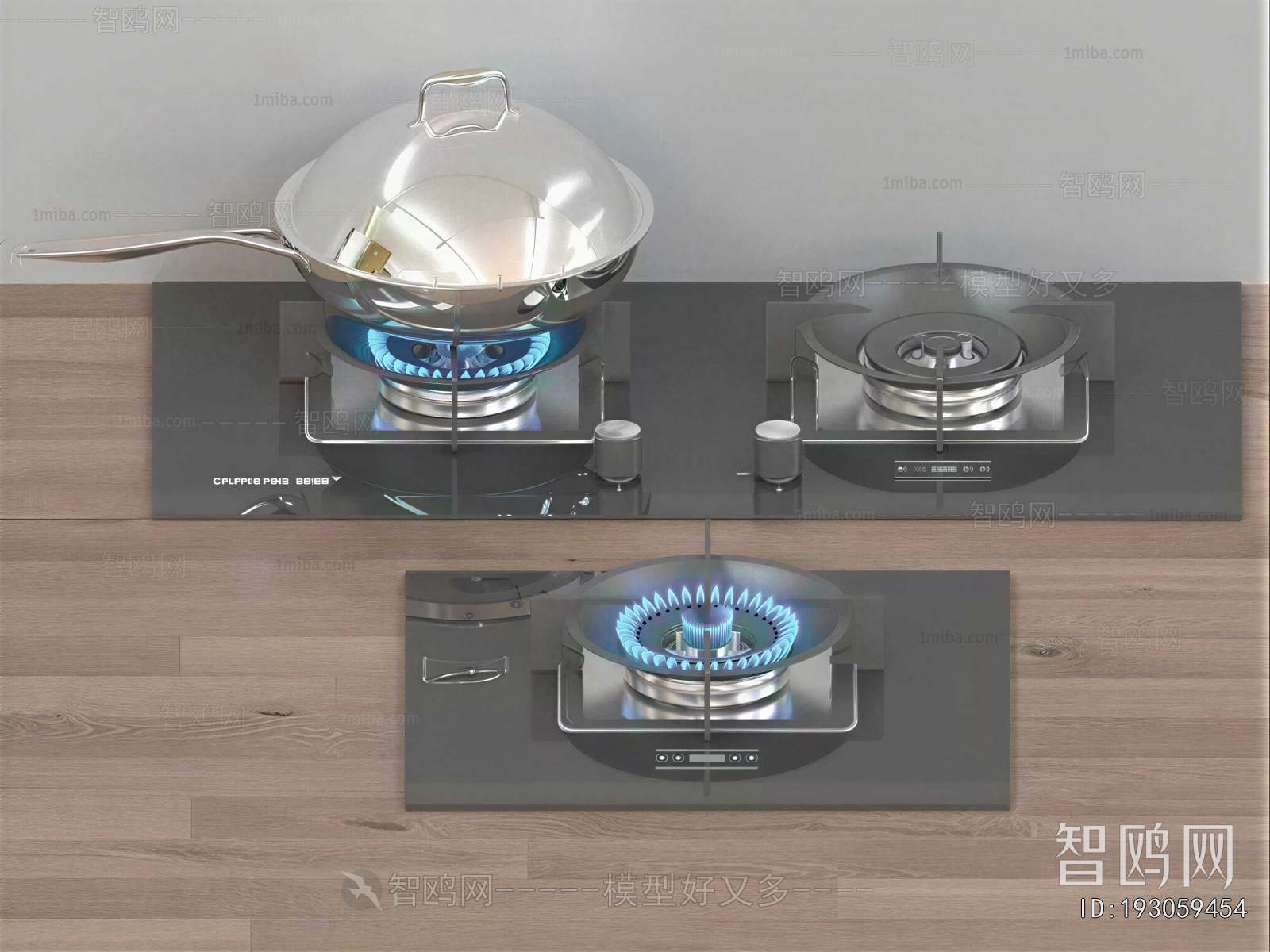 Modern Kitchen Electric Gas Range