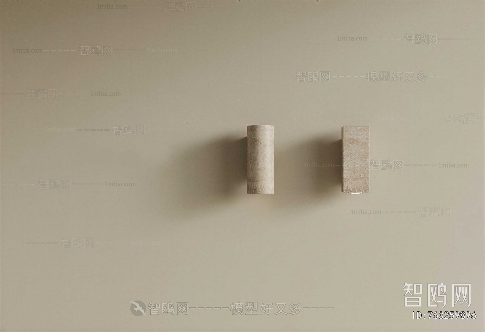 Wabi-sabi Style Wall Lamp