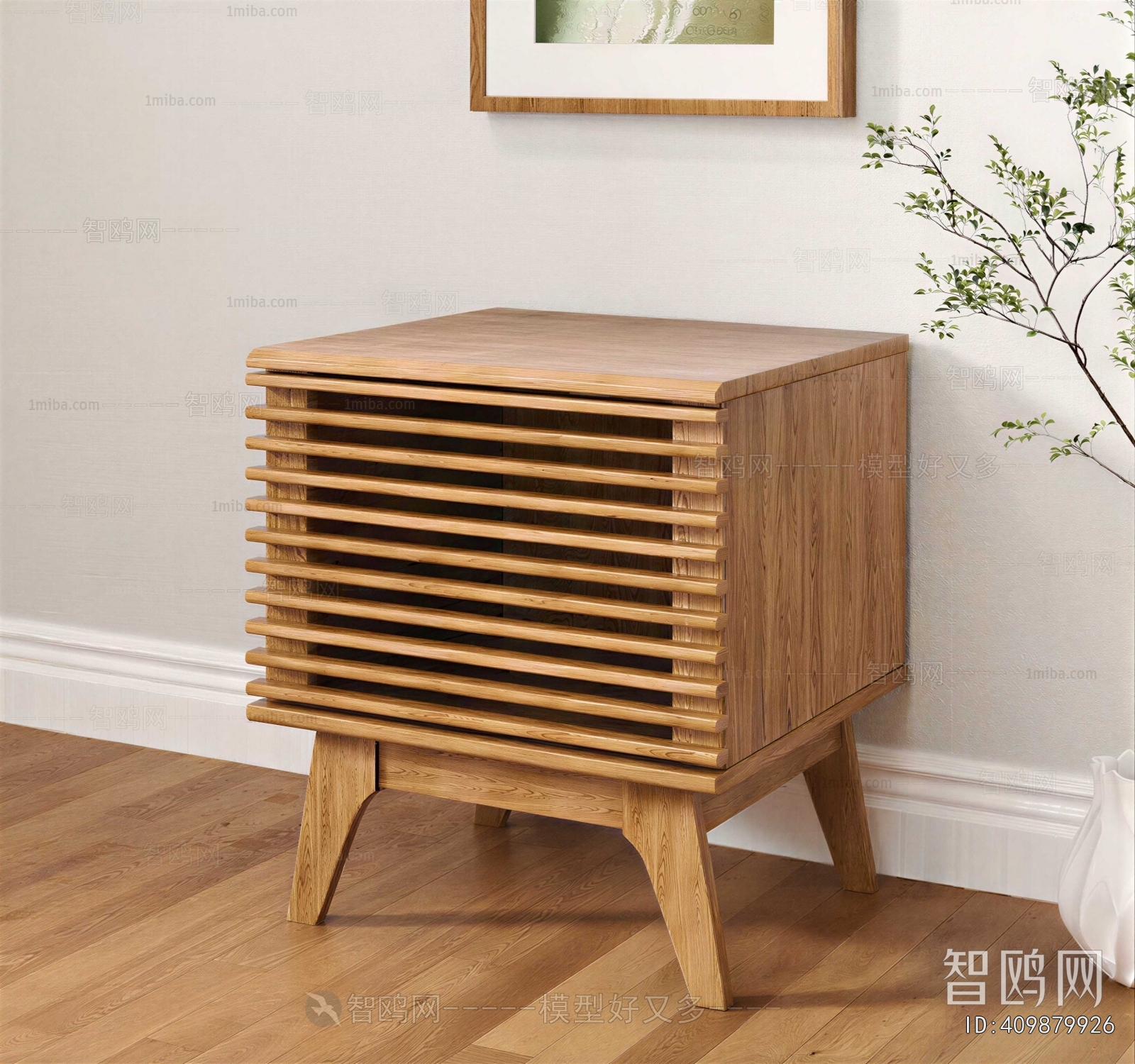 Nordic Style Bedside Cupboard