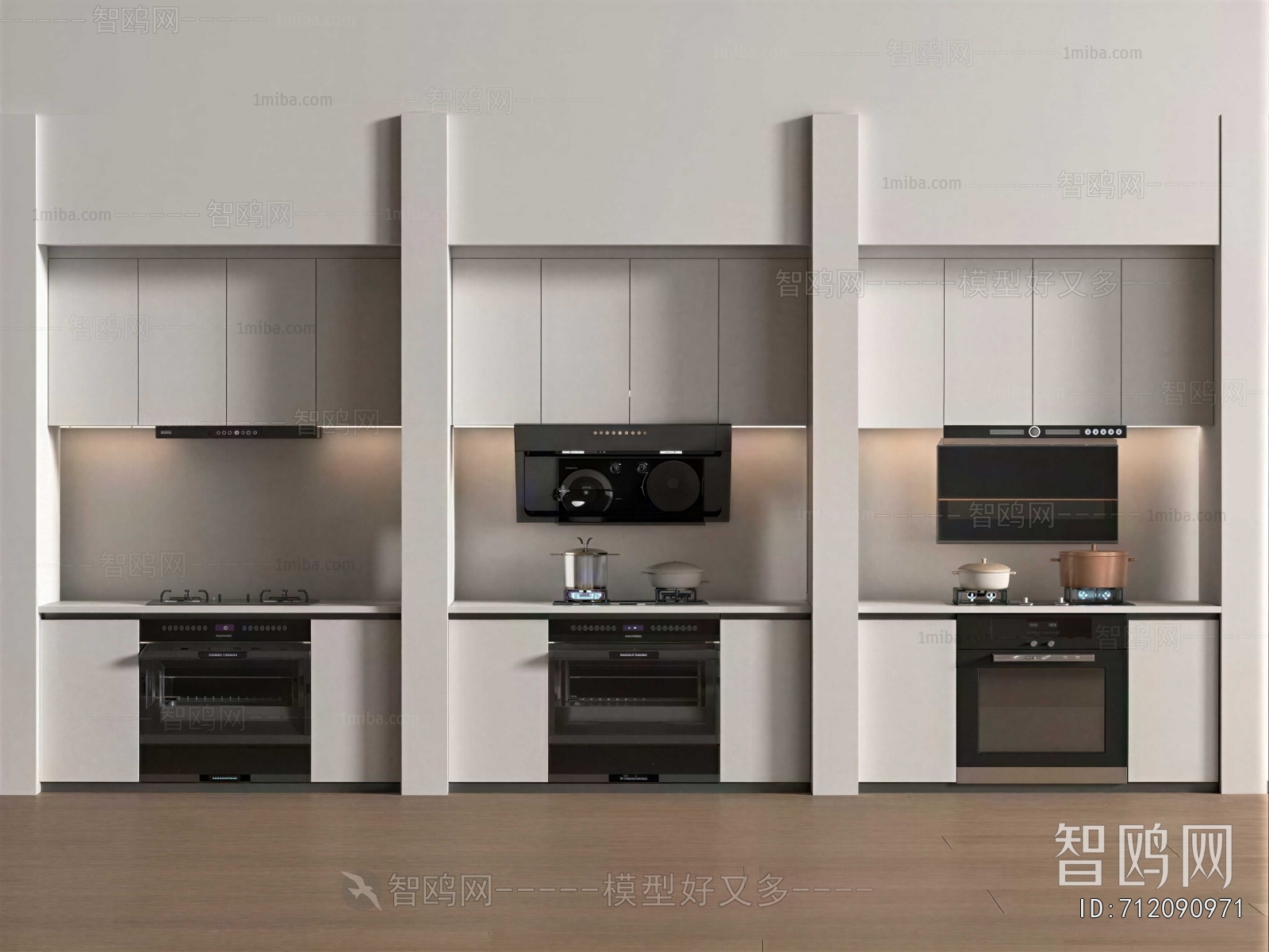 Modern Kitchen Electric Gas Range