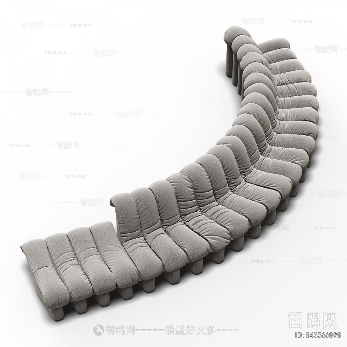 Modern Curved Sofa