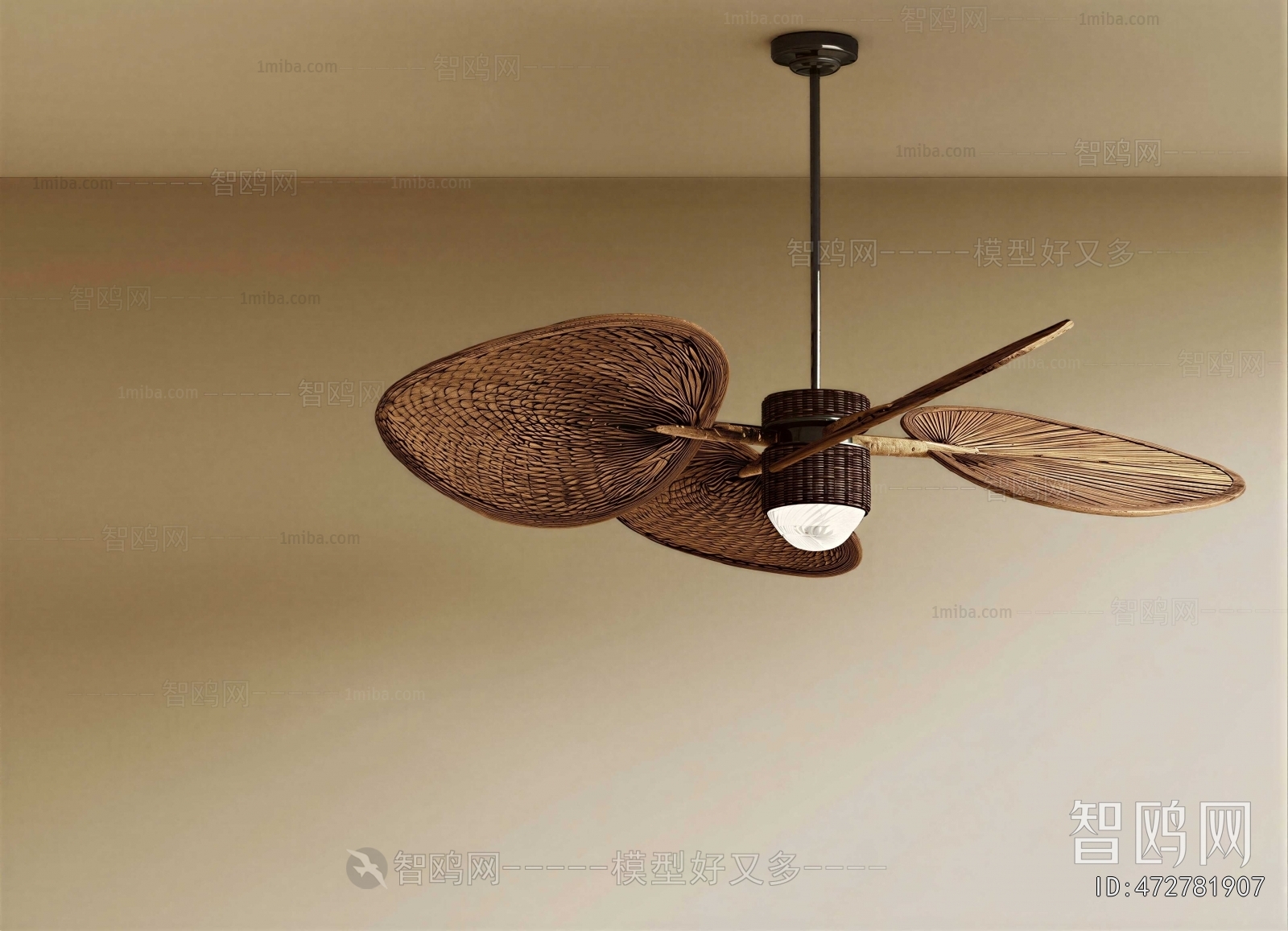 Wabi-sabi Style Fan