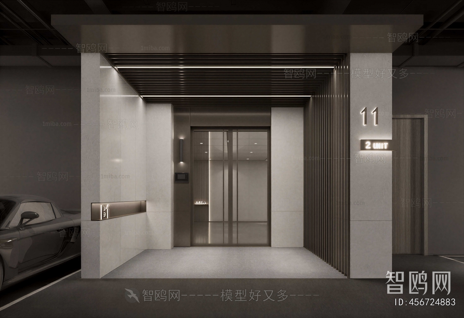 Modern Underground Garage