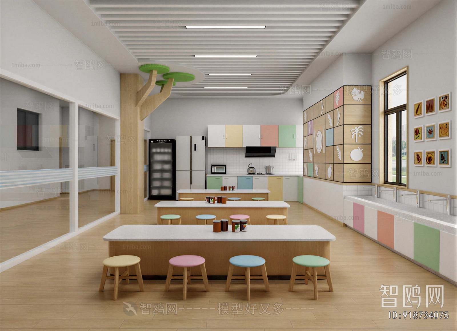 Modern Kindergarten Classrooms