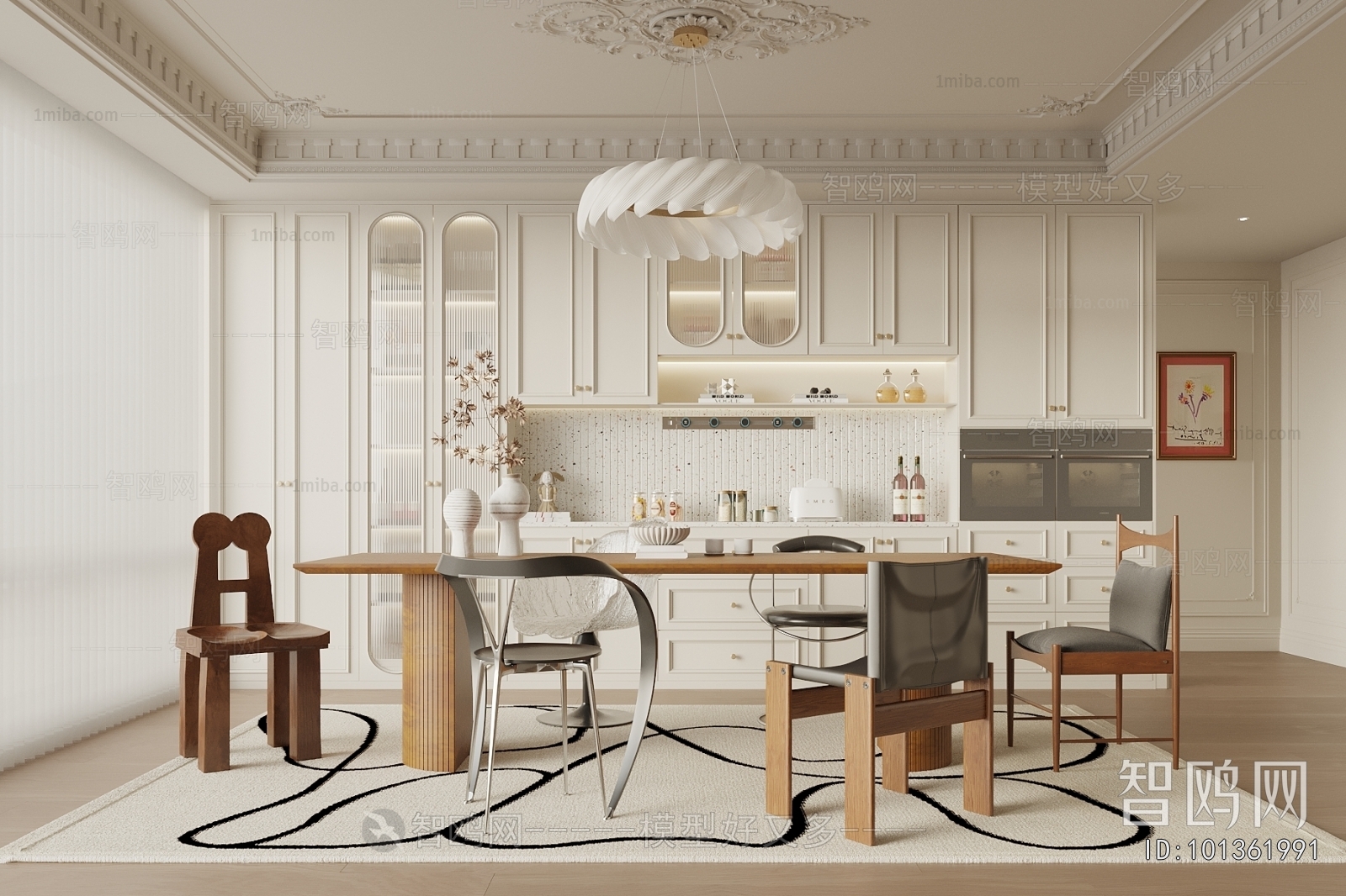 French Style Dining Room