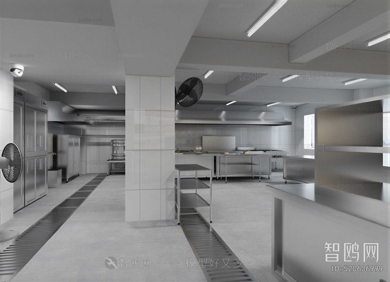 Modern Central Kitchen