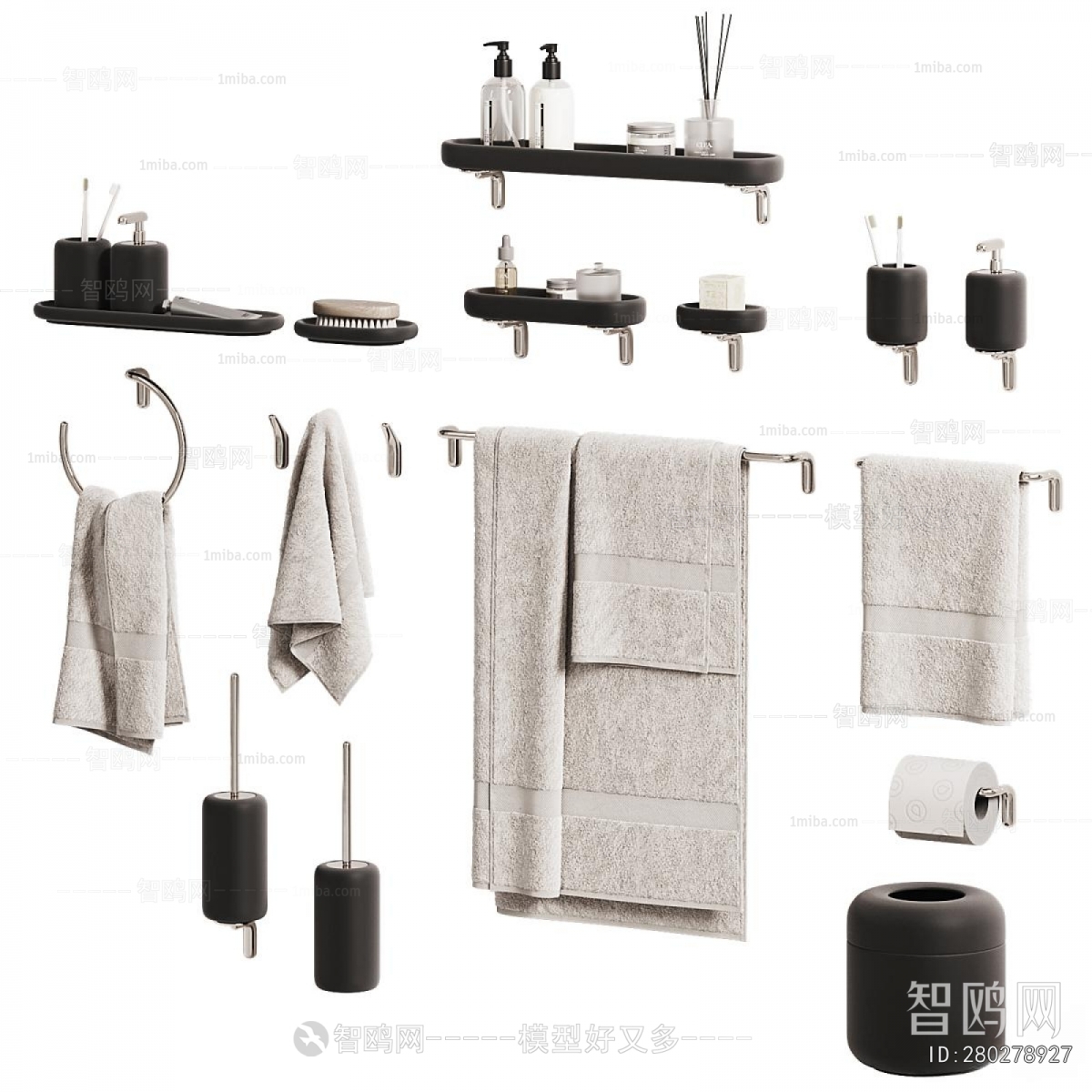Modern Bathroom Set