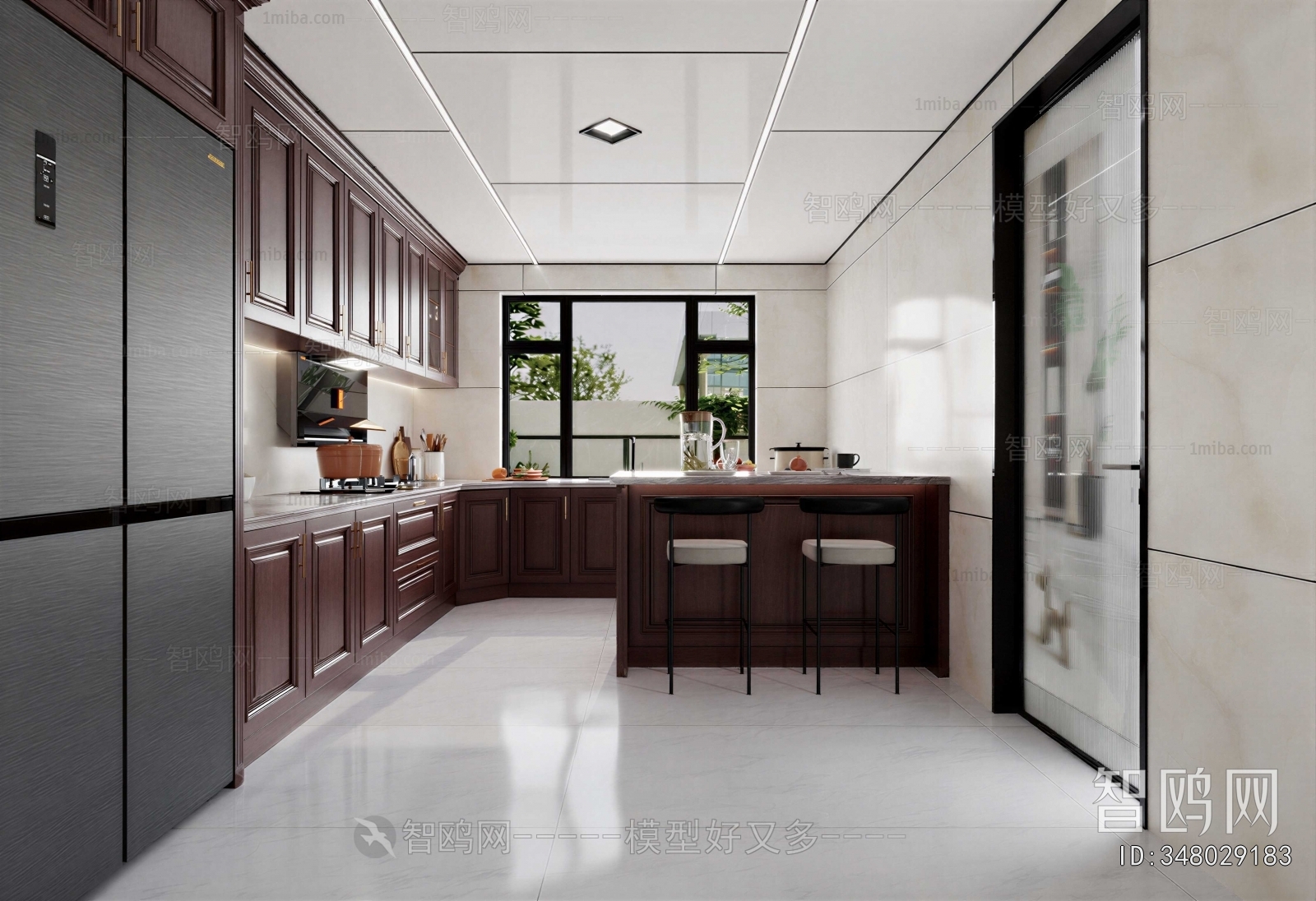 New Chinese Style The Kitchen