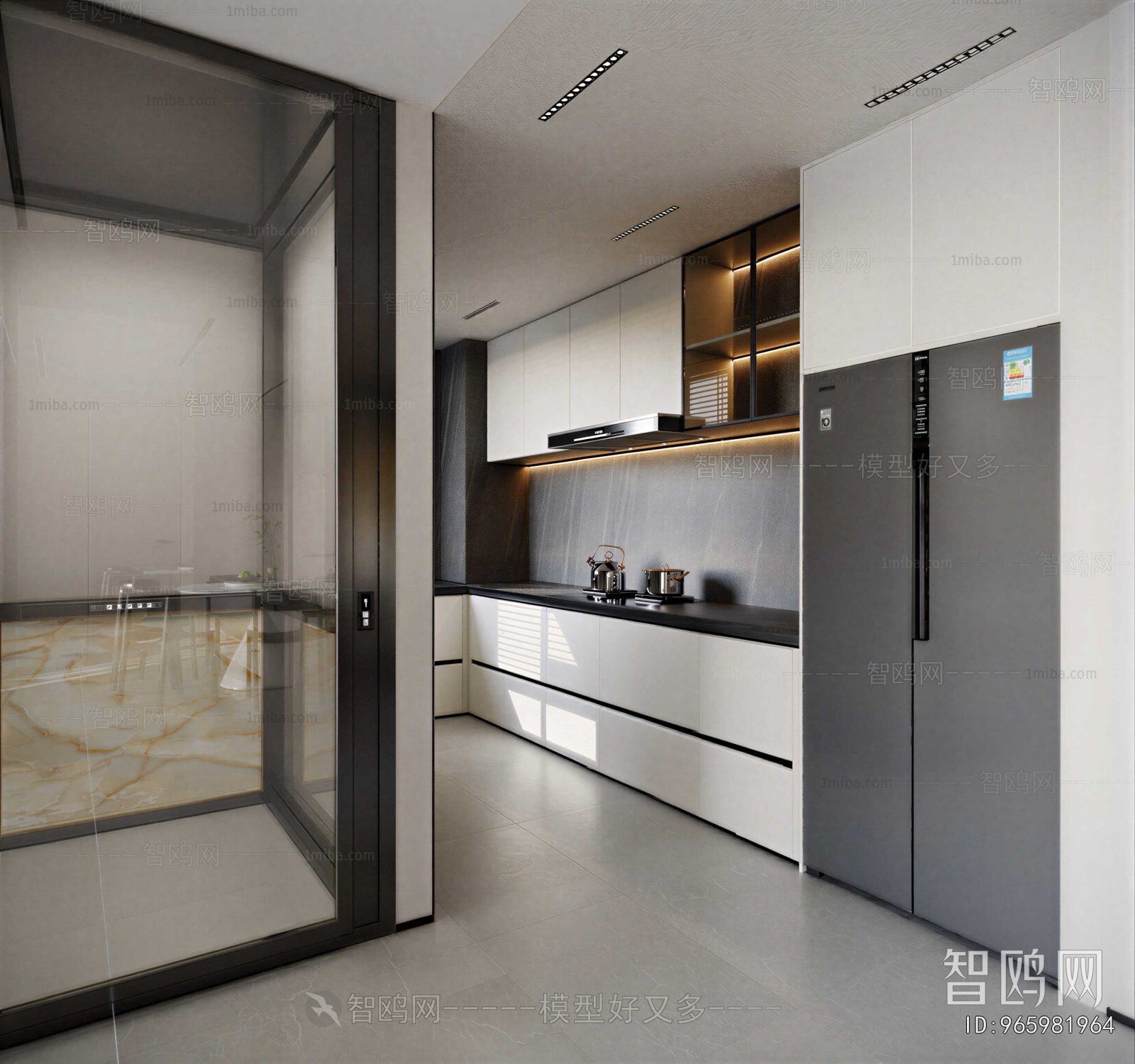 Modern Open Kitchen