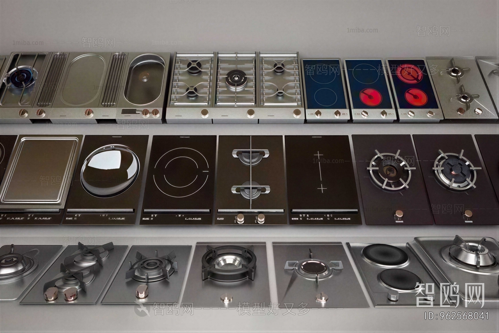 Modern Kitchen Electric Gas Range