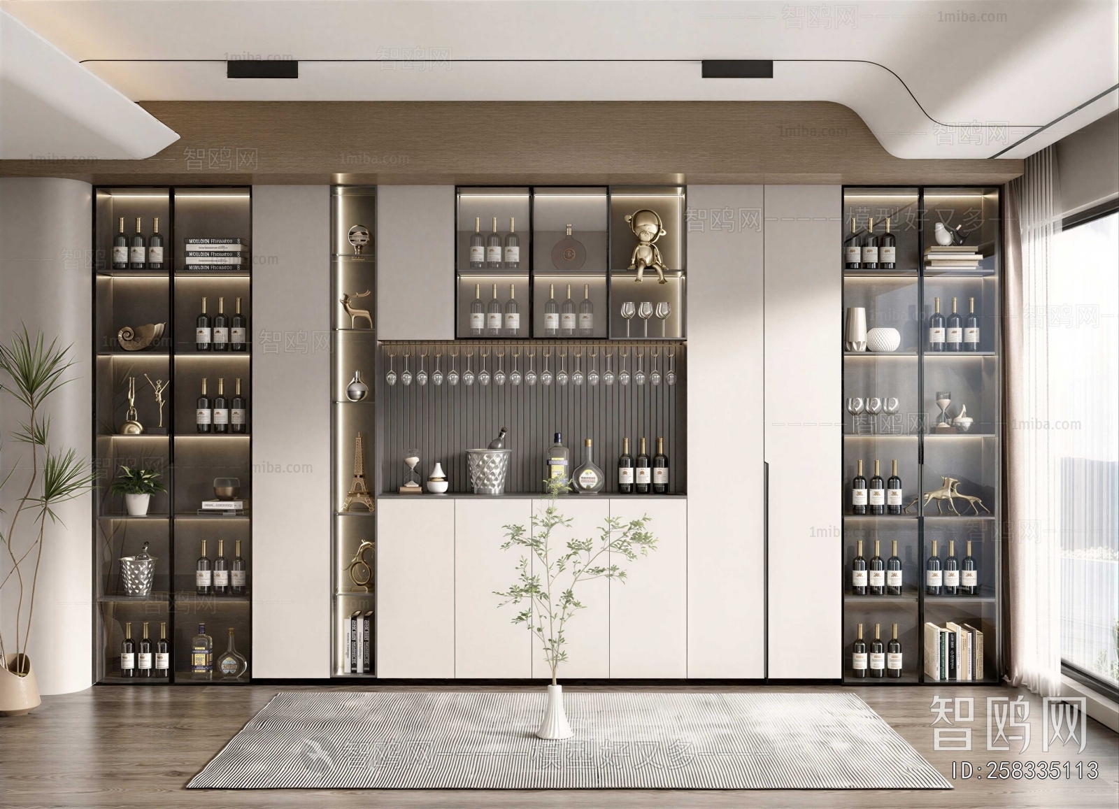 Modern Wine Cabinet