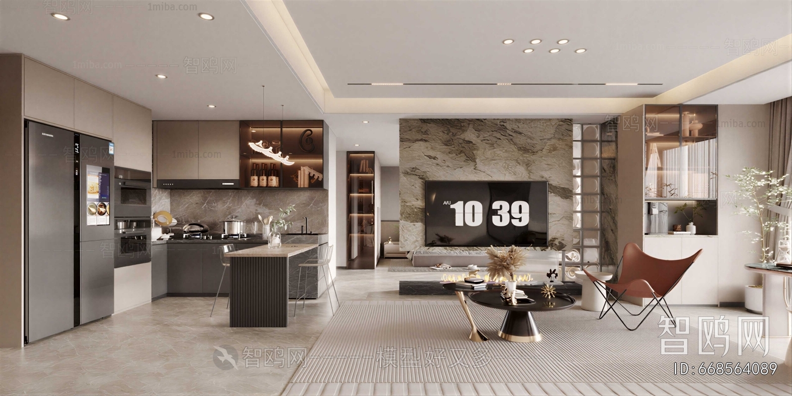 Modern A Living Room