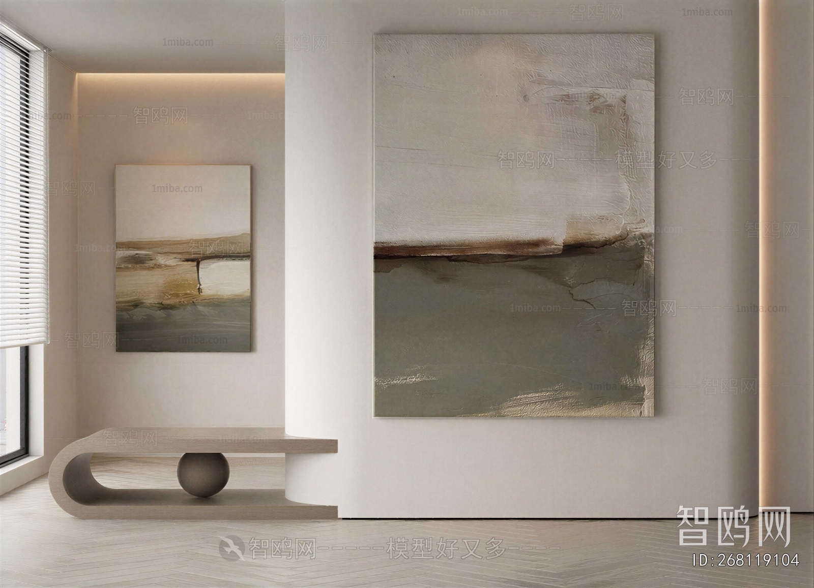 Wabi-sabi Style Painting