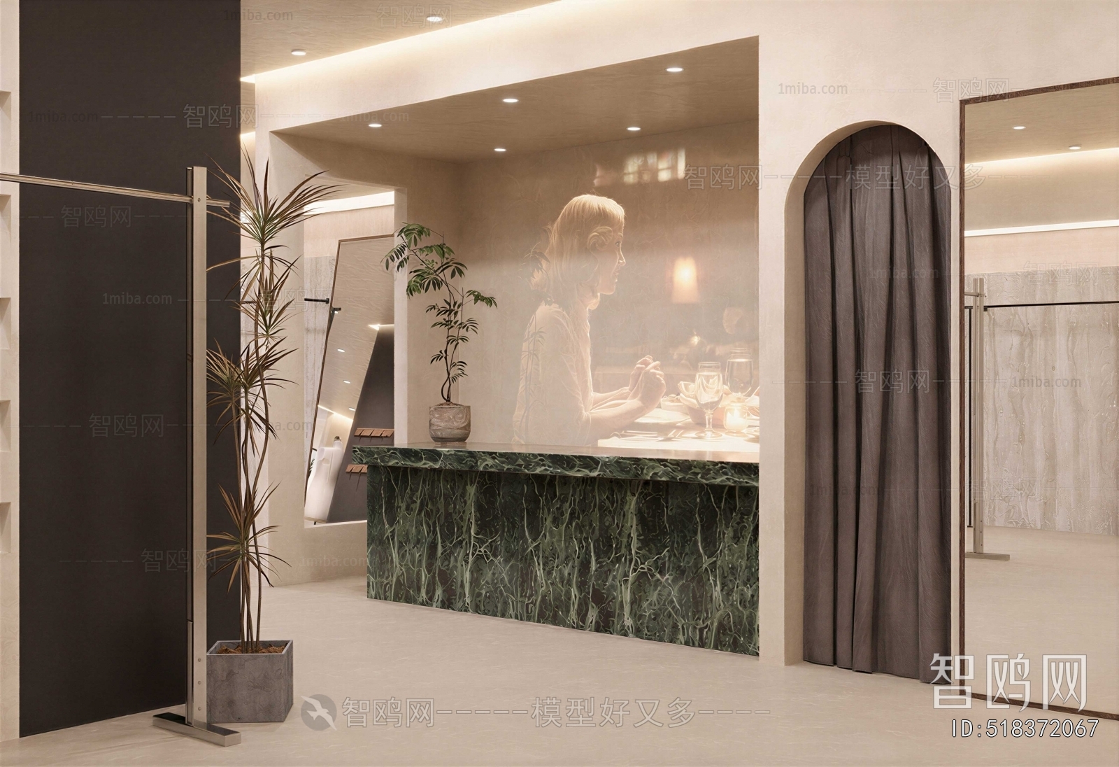 Modern Clothing Store