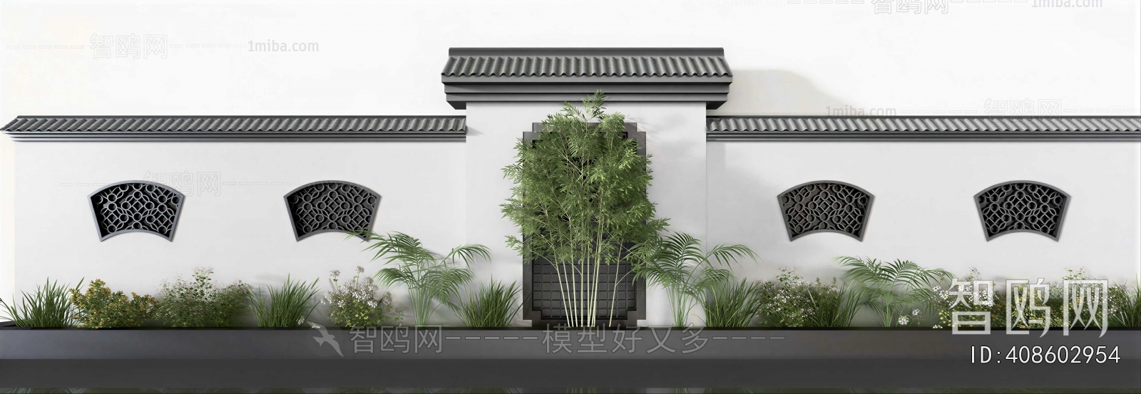 Chinese Style Landscape Wall