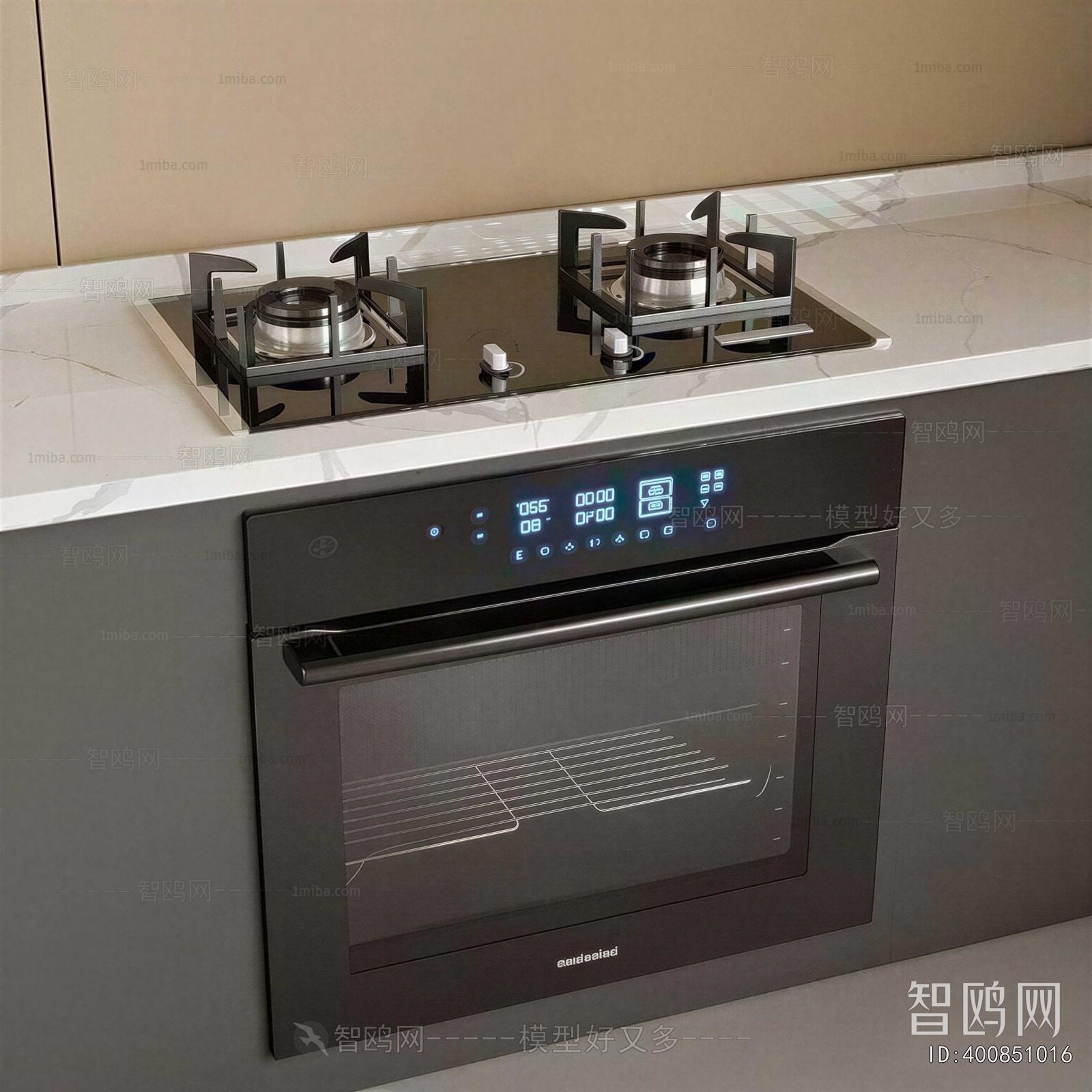 Modern Kitchen Electric Gas Range