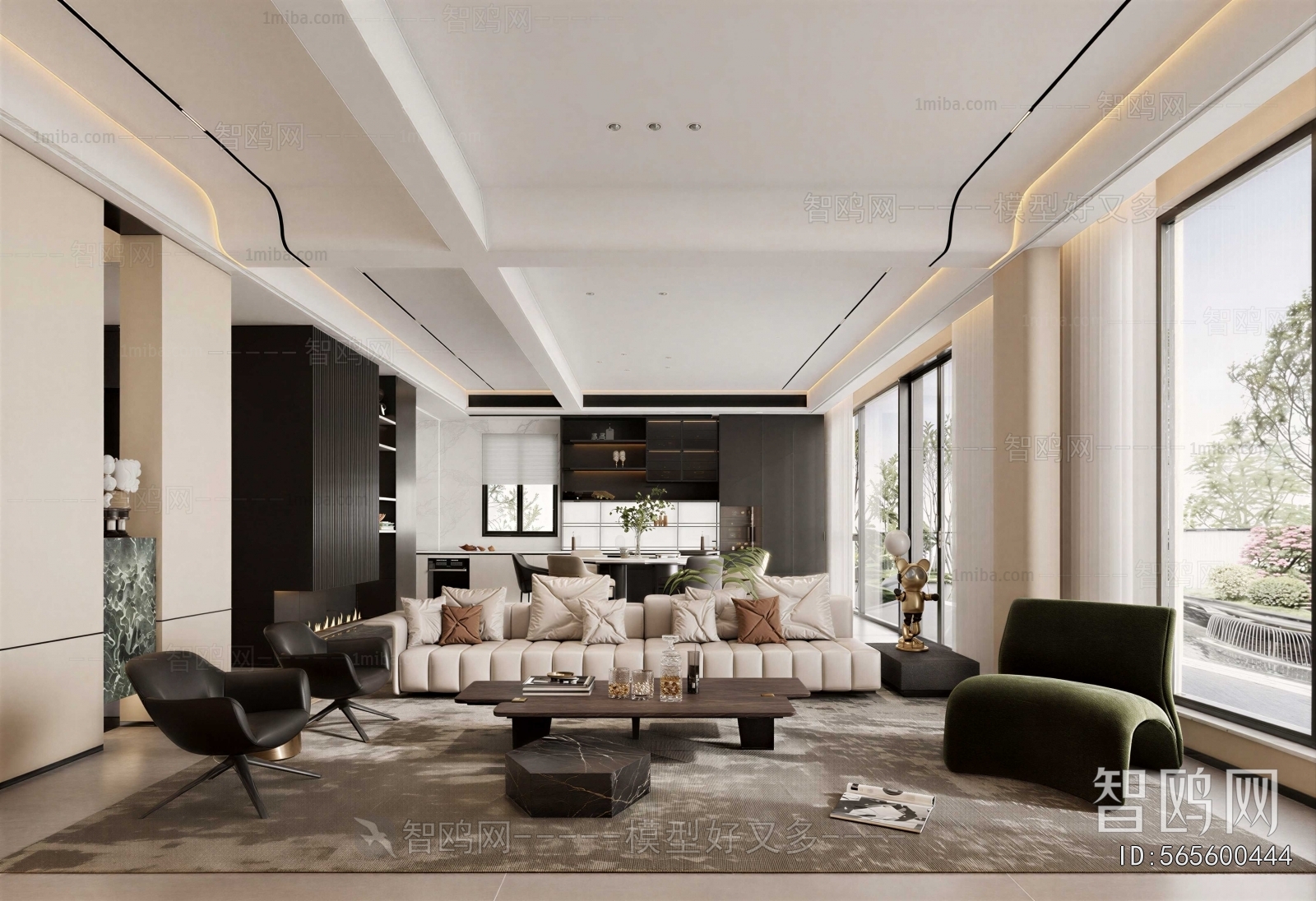 Modern A Living Room