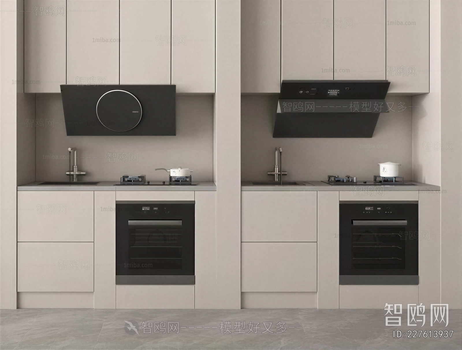 Modern Kitchen Electric Gas Range