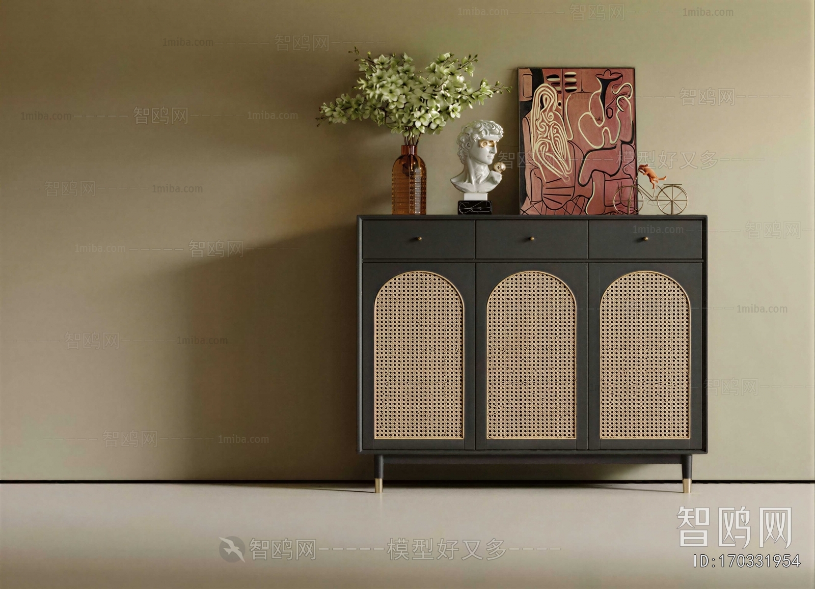 Modern Entrance Cabinet