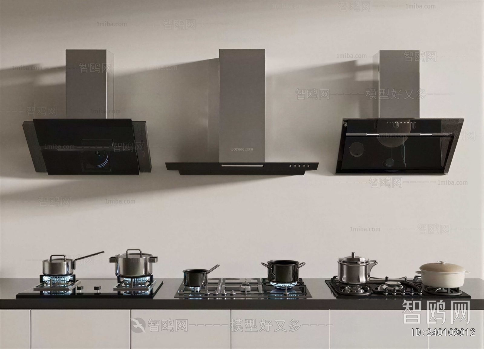 Modern Kitchen Electric Gas Range