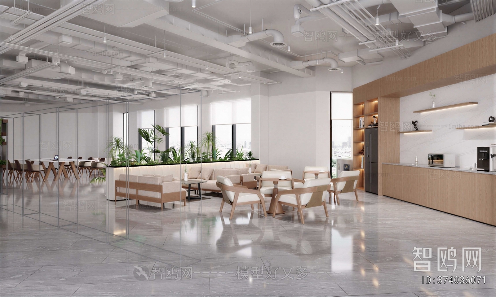 Modern Office Tea Room