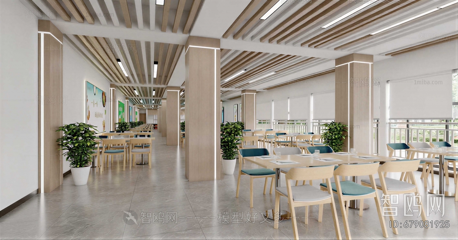 Modern Office Canteen