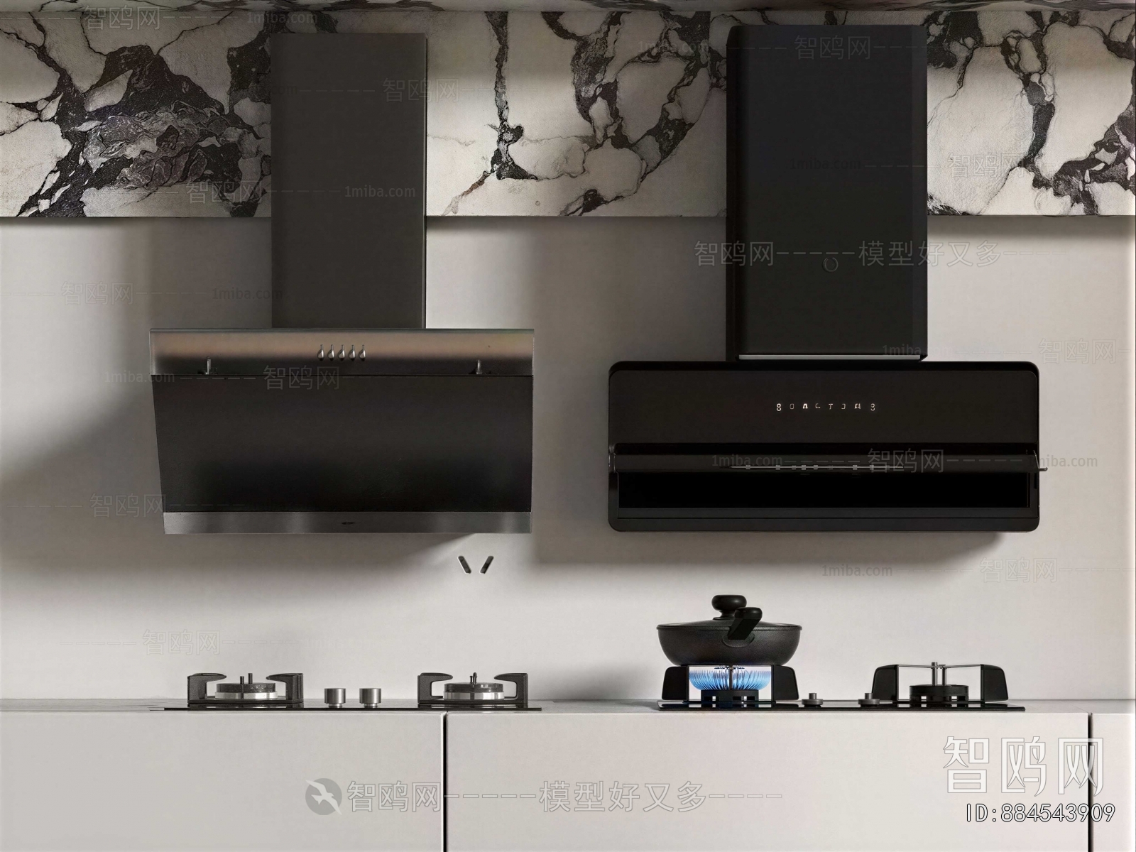 Modern Kitchen Electric Gas Range