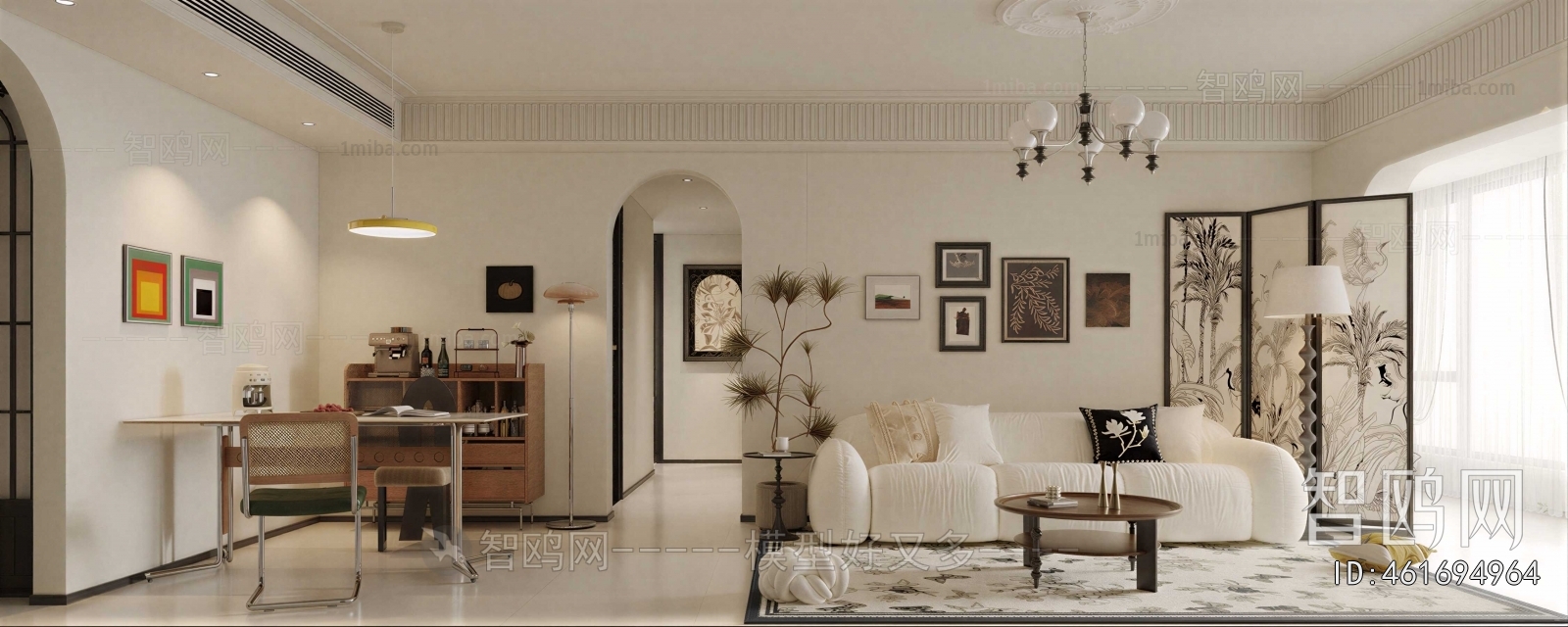 French Style A Living Room