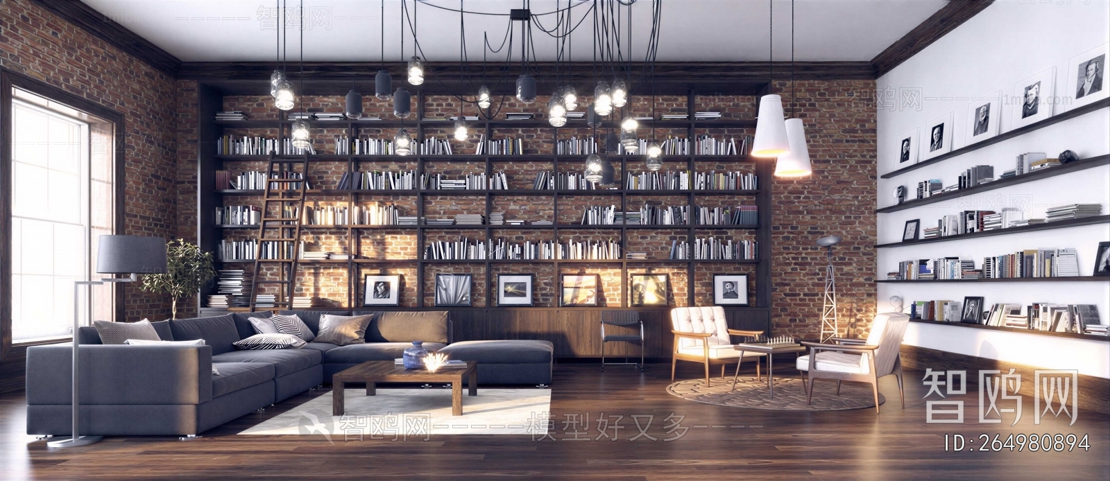 Industrial Style A Living Room