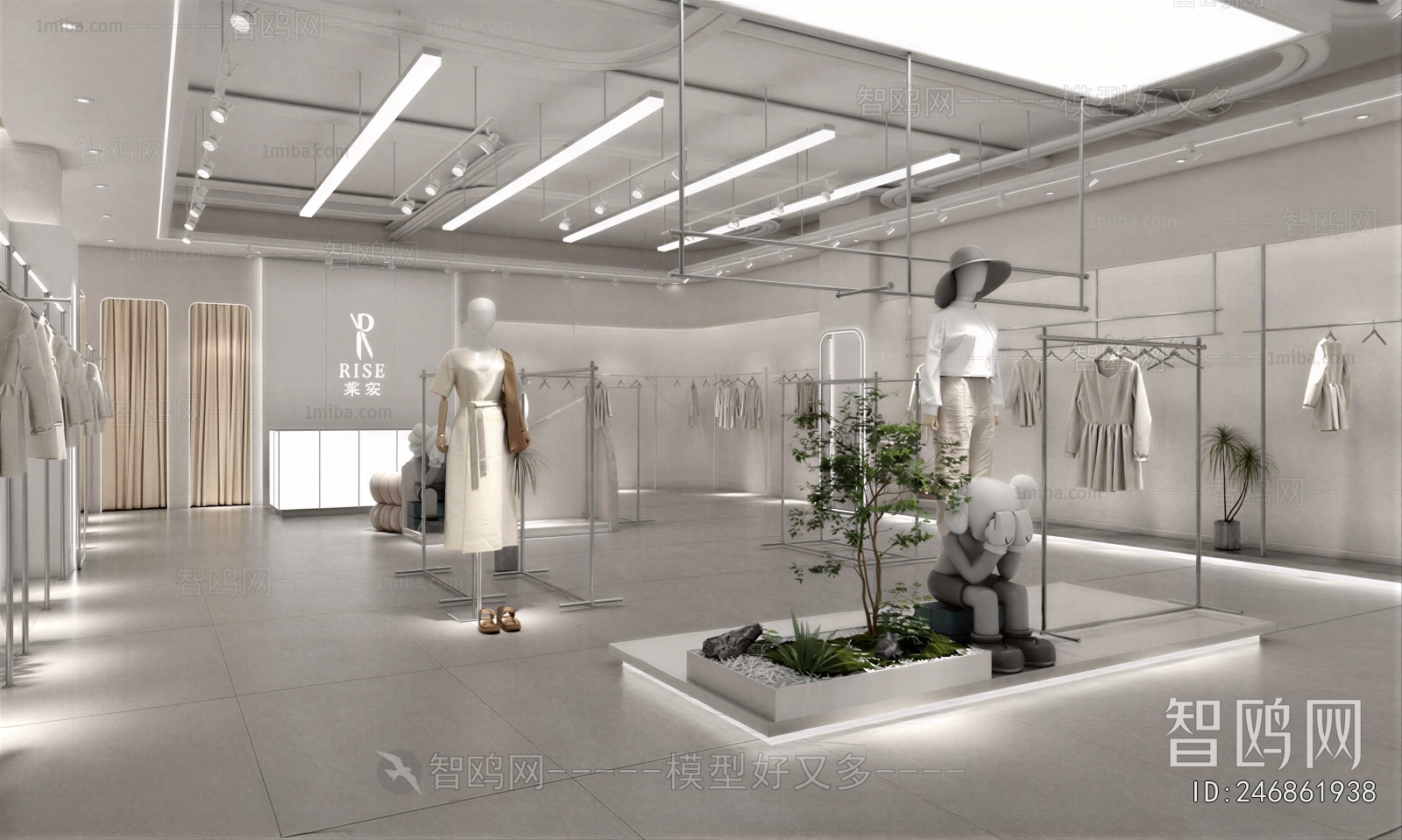 Modern Clothing Store