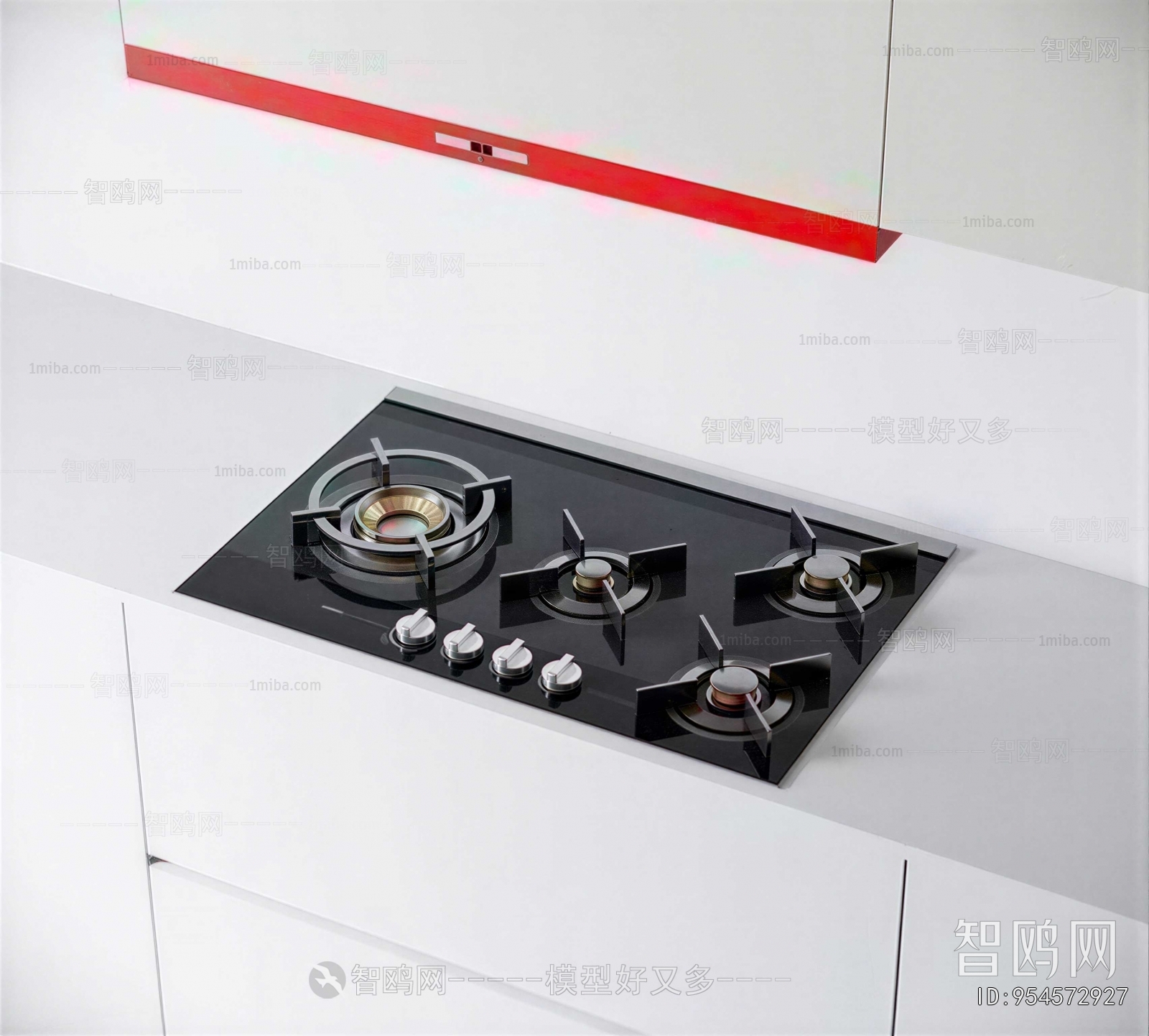 Modern Kitchen Electric Gas Range