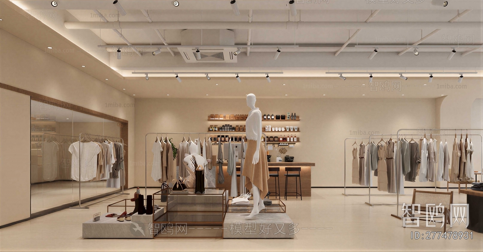 Modern Clothing Store