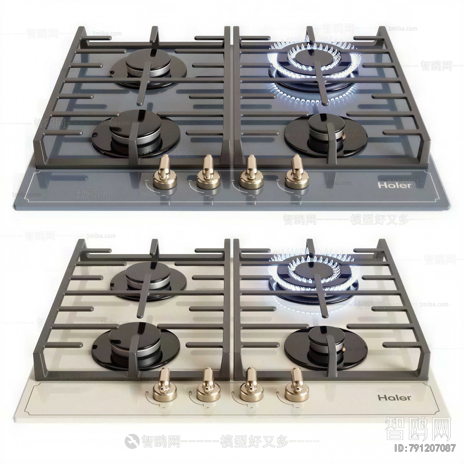 Modern Kitchen Electric Gas Range