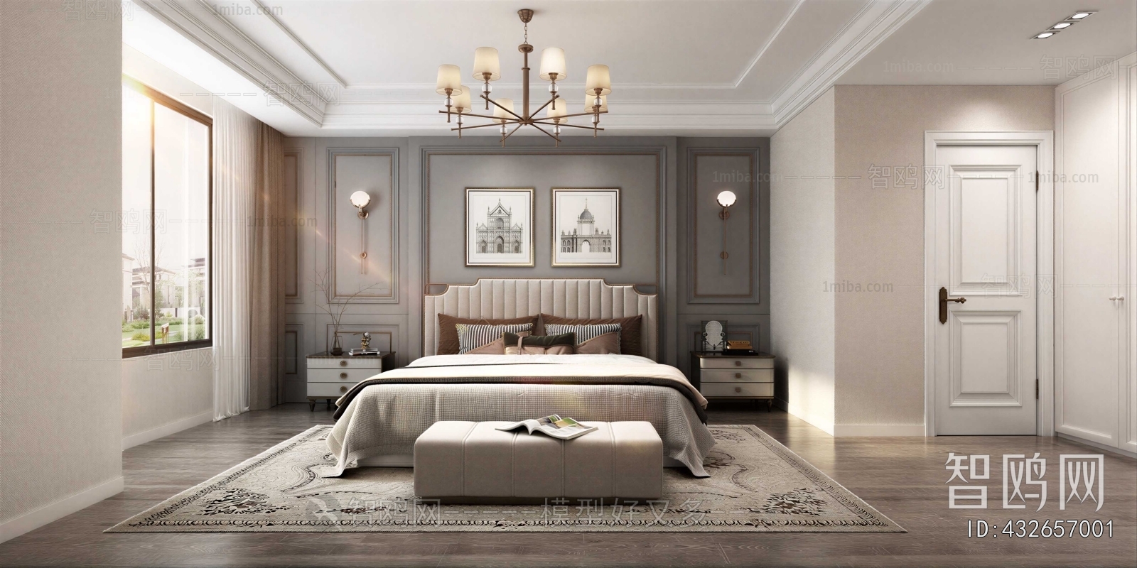 European Style Bedroom