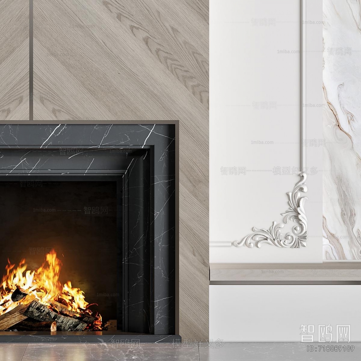 Modern Fireplace