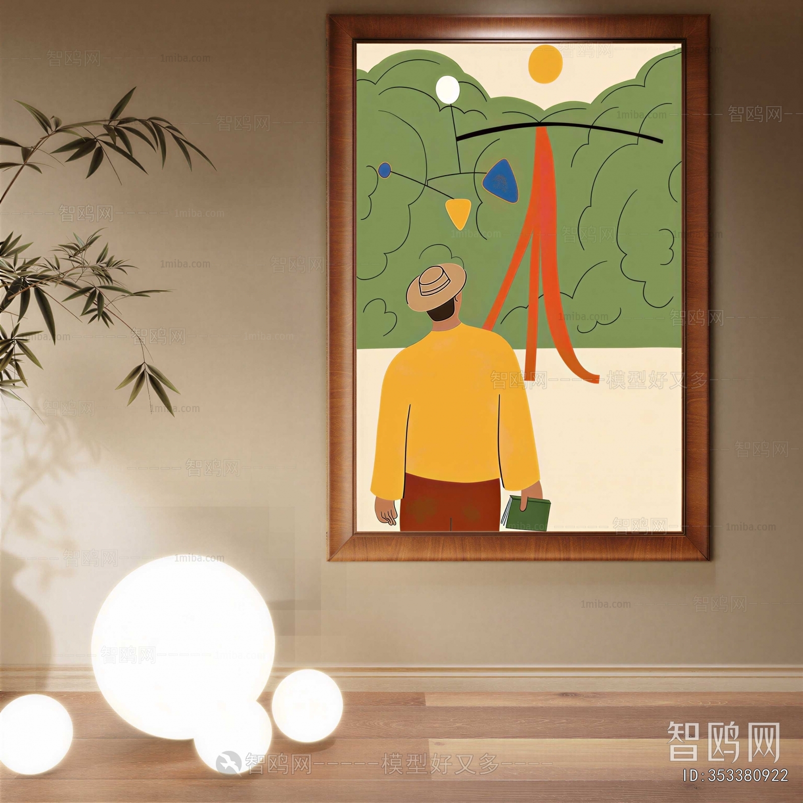 American Style Painting