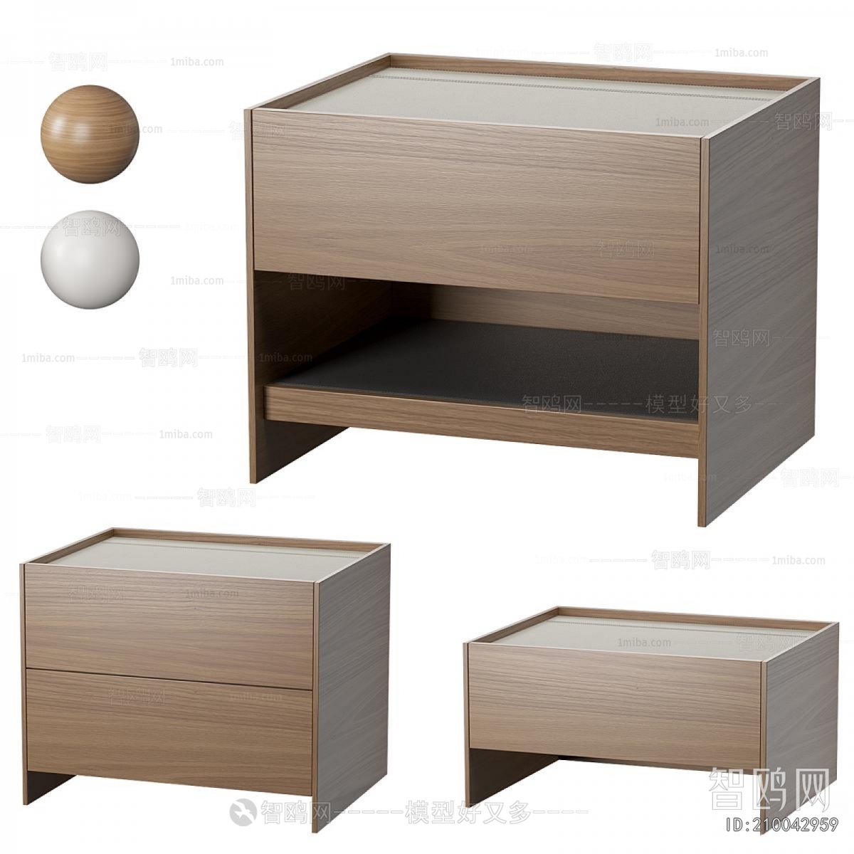 Modern Bedside Cupboard