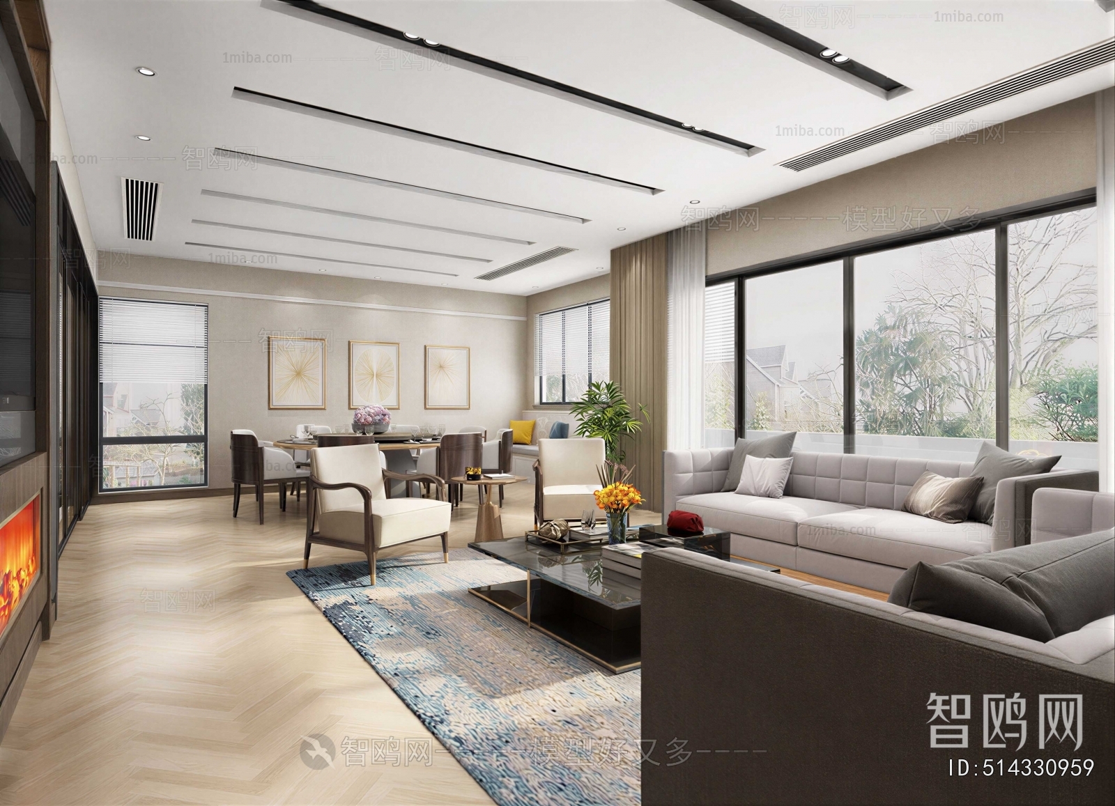 Modern A Living Room