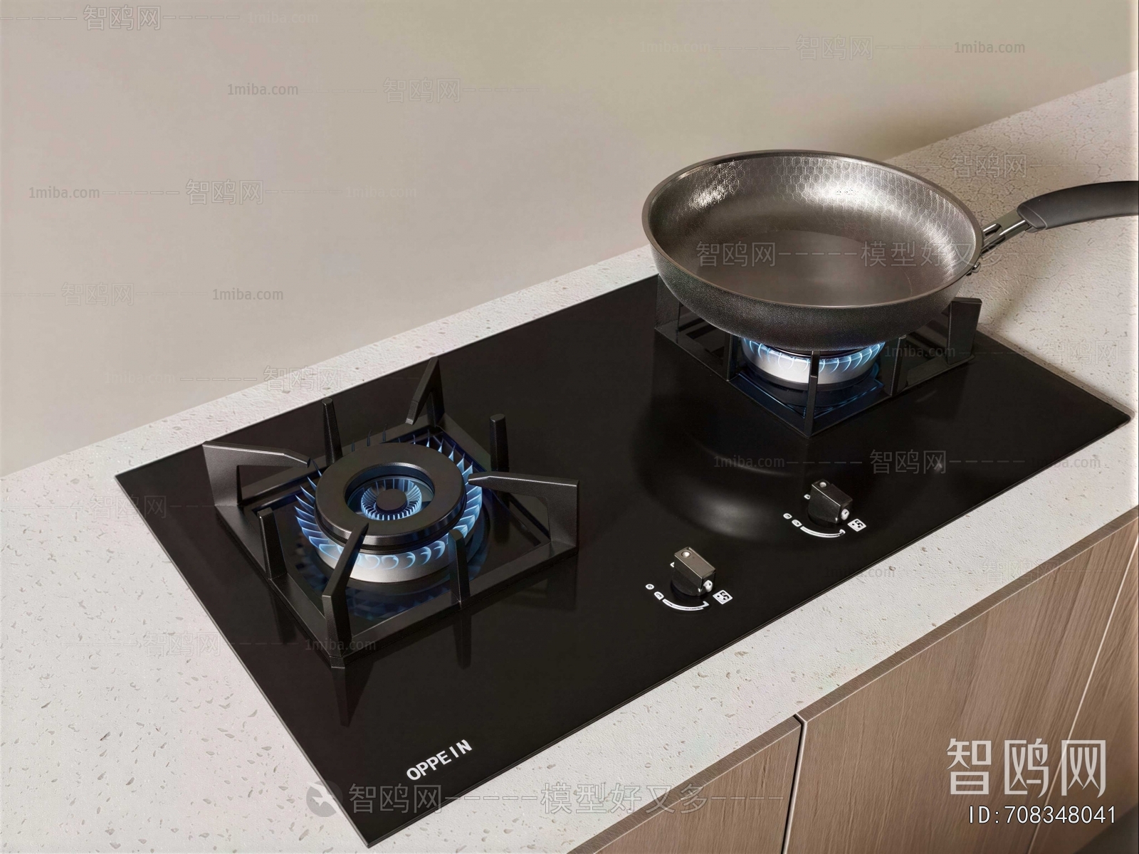 Modern Kitchen Electric Gas Range