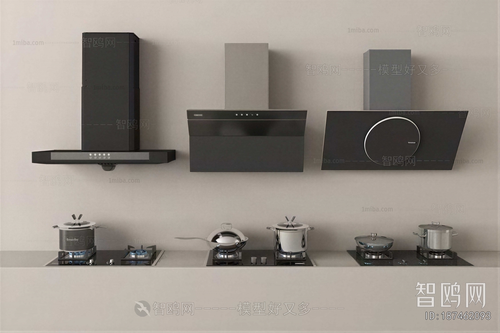 Modern Kitchen Electric Gas Range